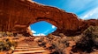 (National Park Service) The Windows Loop Viewpoint and Trail.
