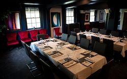 (Isaac Hale | Special to The Tribune) The upstairs area at Kimi’s Chop and Oyster House in Sugar House is photographed on Friday, July 9, 2021. The business received a full liquor license from the Utah Department of Alcoholic Beverage Services' commission on Nov. 30, 2023.