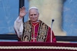 (Riccardo De Luca | AP) Pope Leo XIV waves as he appears from the balcony at the Basilica of St. Mary Major to take possession of the last of the four major papal basilicas that completes the symbolic and liturgical "taking possession" of the four basilicas that signify full papal authority within Rome, in Rome, Sunday, May 25, 2025.
