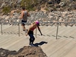 (Mark Eddington | The Salt Lake Tribune) People ascend and descend the Stairs at Tech Ridge in St. George, Tuesday, April 29, 2025.
