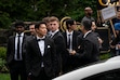 Guests arrive to a private dinner with President Donald Trump and buyers of his cryptocurrency tokens at Trump National Golf Club in Sterling, Va., on Thursday, May 22, 2025. (Elizabeth Frantz/The New York Times)