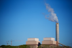 (Trent Nelson  |  The Salt Lake Tribune) International Power Project's coal-fired power plant in Delta on Thursday, Oct. 5, 2023. Utah legislators are considering a bill that would put legislators in control of the power plant.