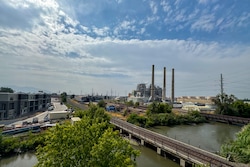 (Trent Nelson | The Salt Lake Tribune) Salt Lake City's soon-to-be-redeveloped Power District on Saturday, Aug. 24, 2024.